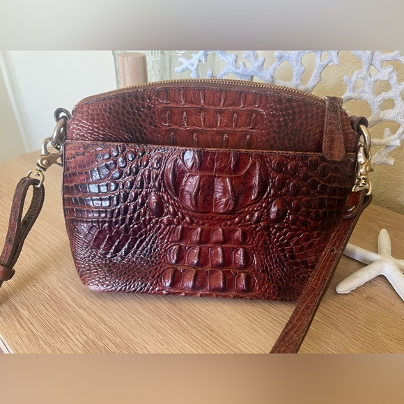 SOLD Brahmin Small Georgina Crossbody Purse - Picture 4 of 10